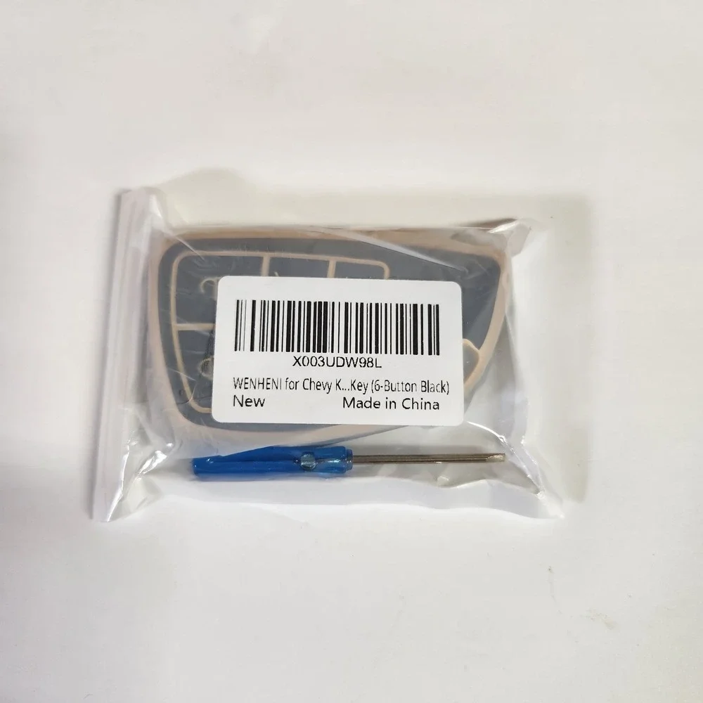 Key Fob Cover for Chevy/GMC Key Shell Case Compatible with‎ 2022 2021 Black